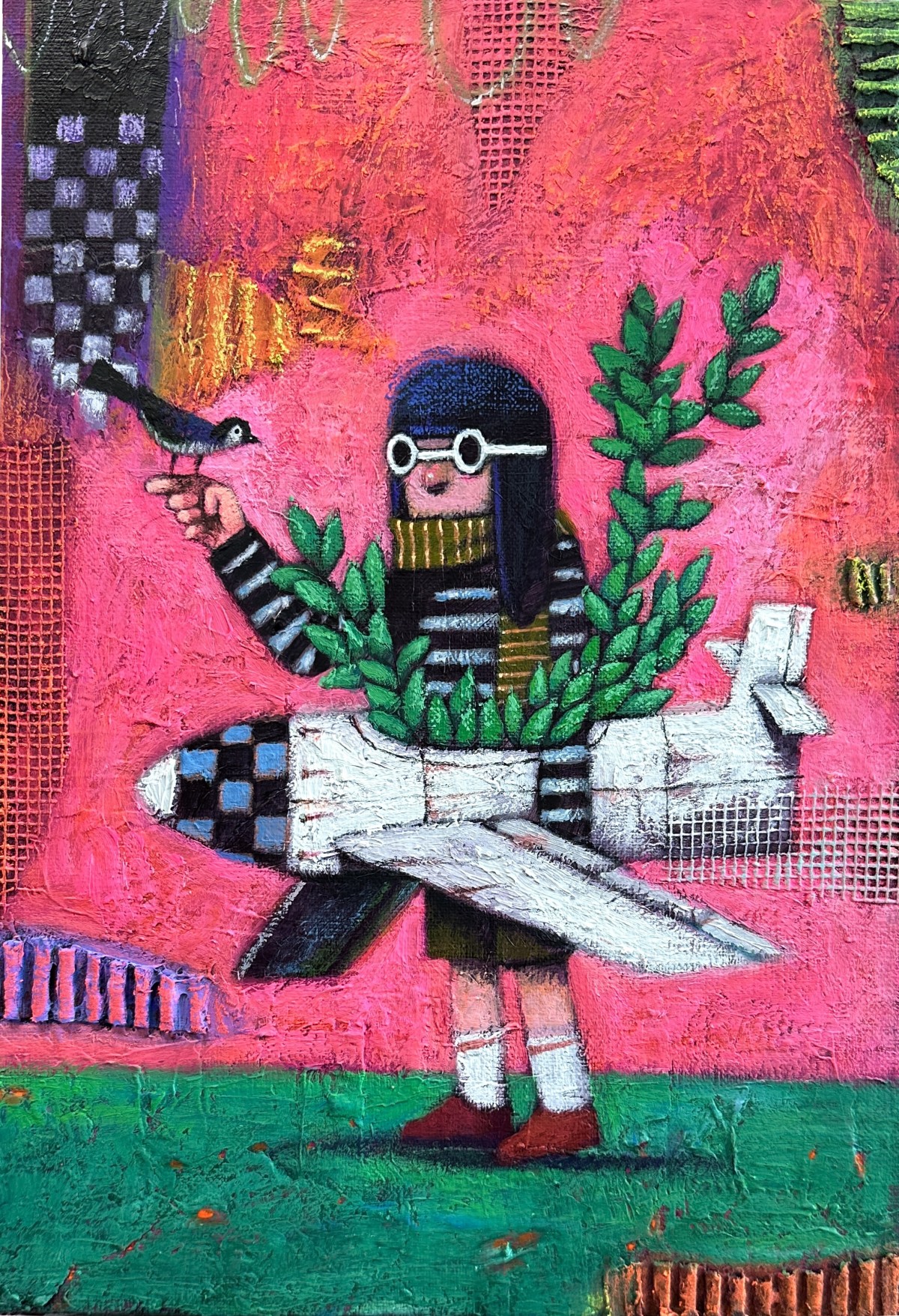 Conversation

2025
Mixed media on canvas
34.8x24.2cm
