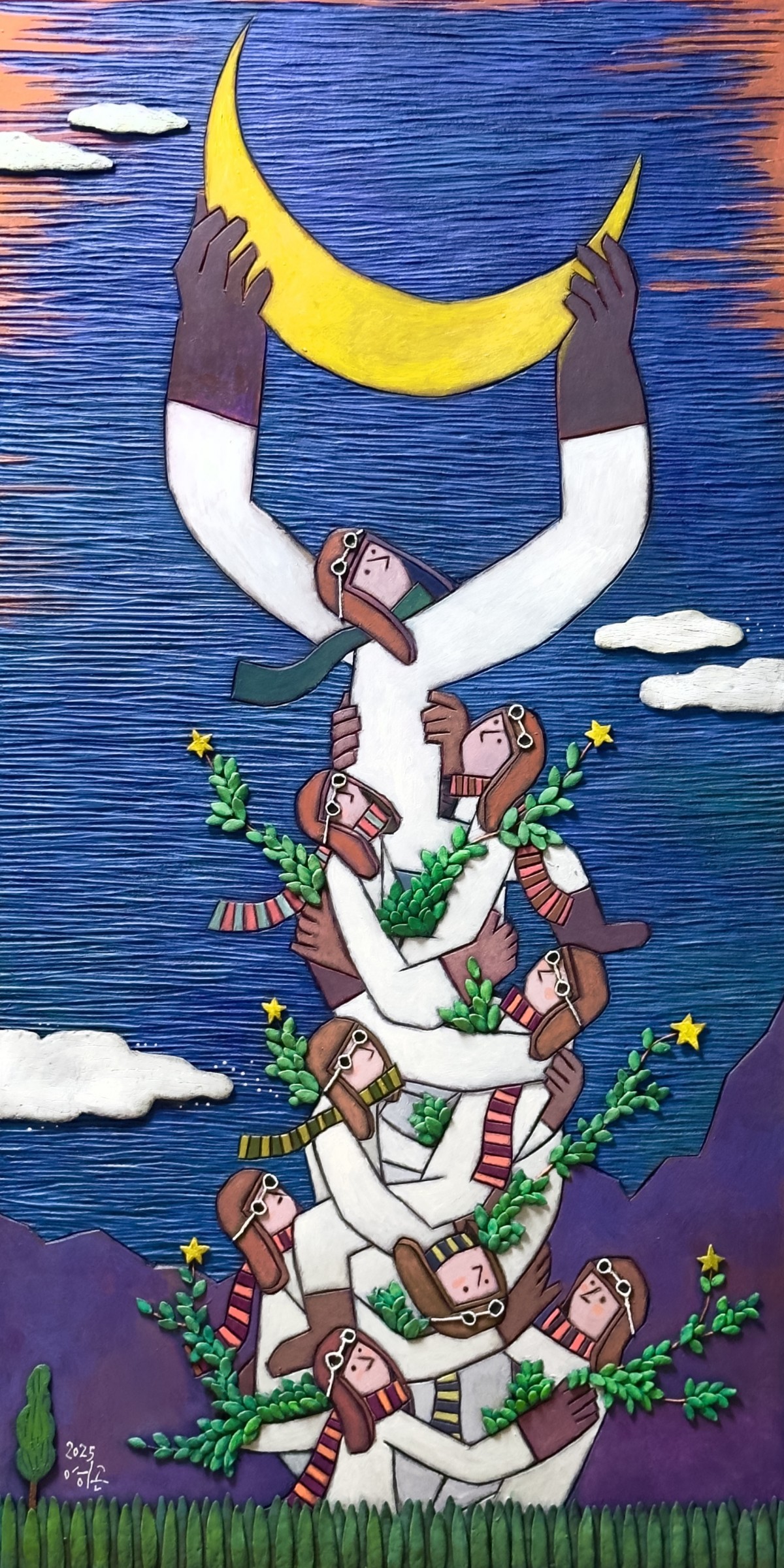 Dreaming together

2025
Mixed media on Wood carving
122x61cm