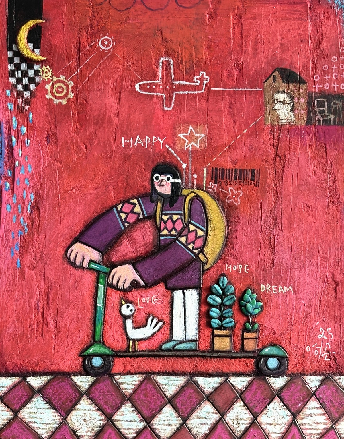 How to be happy

2025
Mixed media on Wood carving
34.8x27.3cm
