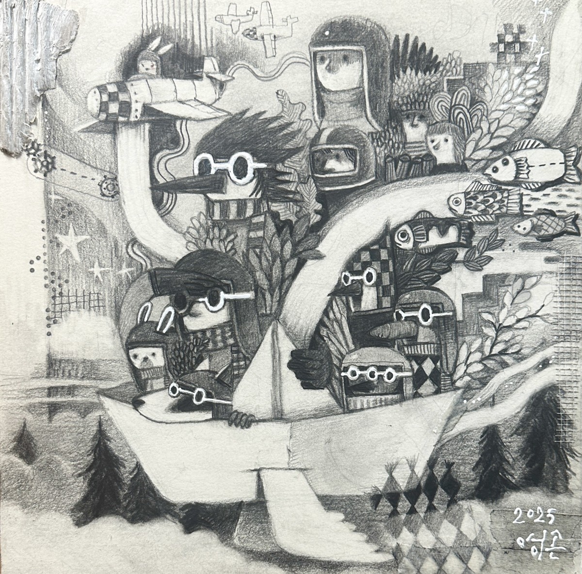 Together

2025
Pencil on paper
30x30cm