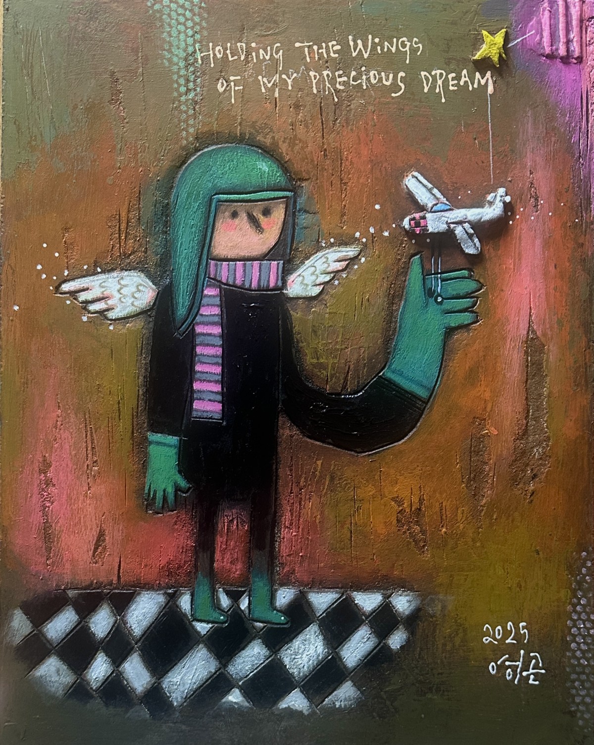 A Precious Dream

2025
Mixed media on Wood carving
34.8x27.3cm