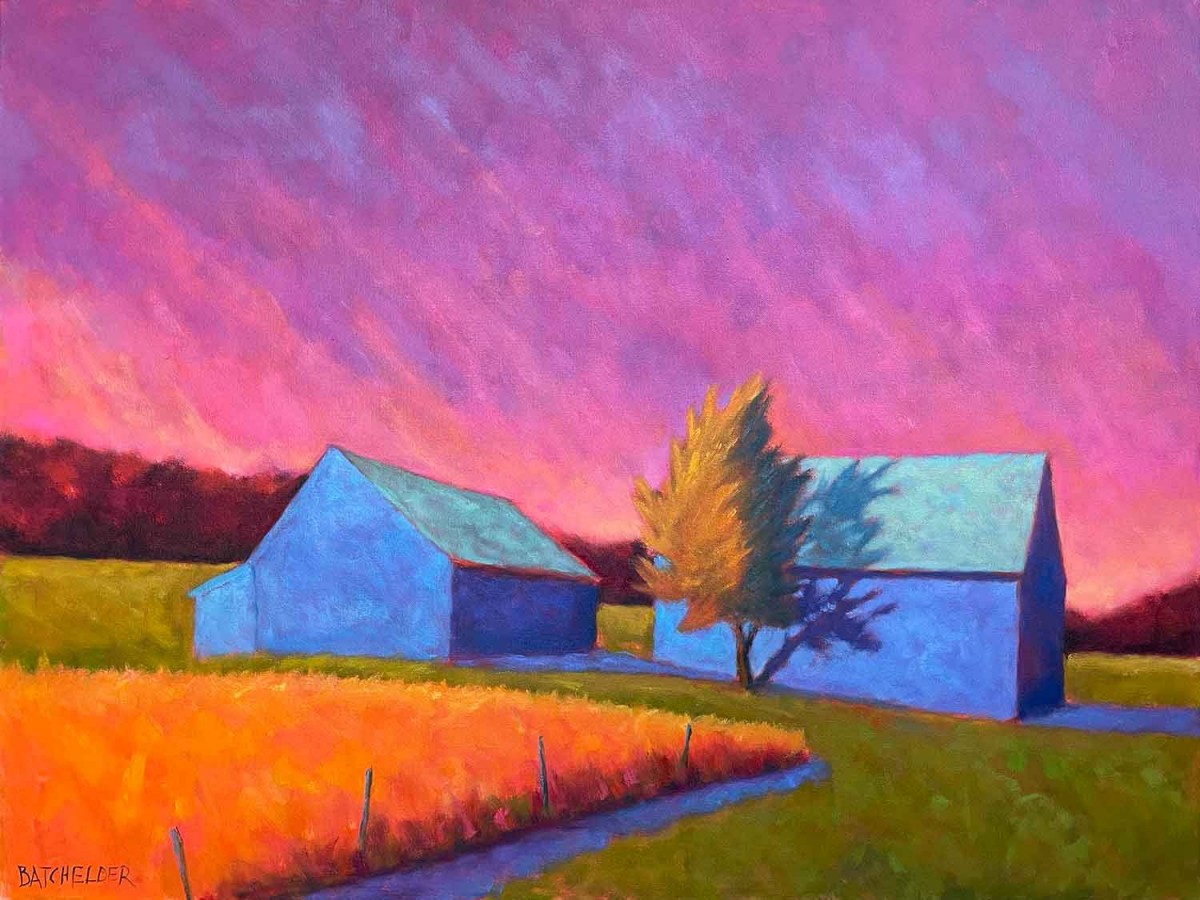 Peter Batchelder
Upland Dusk, 2025
Oil on stretched canvas, 30x40inch