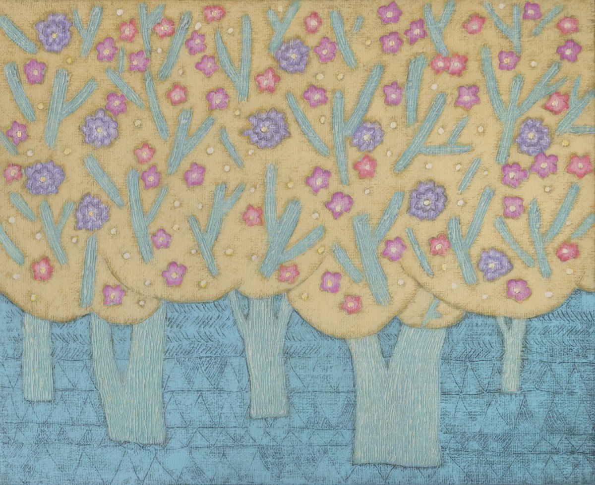 Cho Soo Jung
Spring Comes Quietly

2025
White clay and mixed media on jute
53x65.1cm