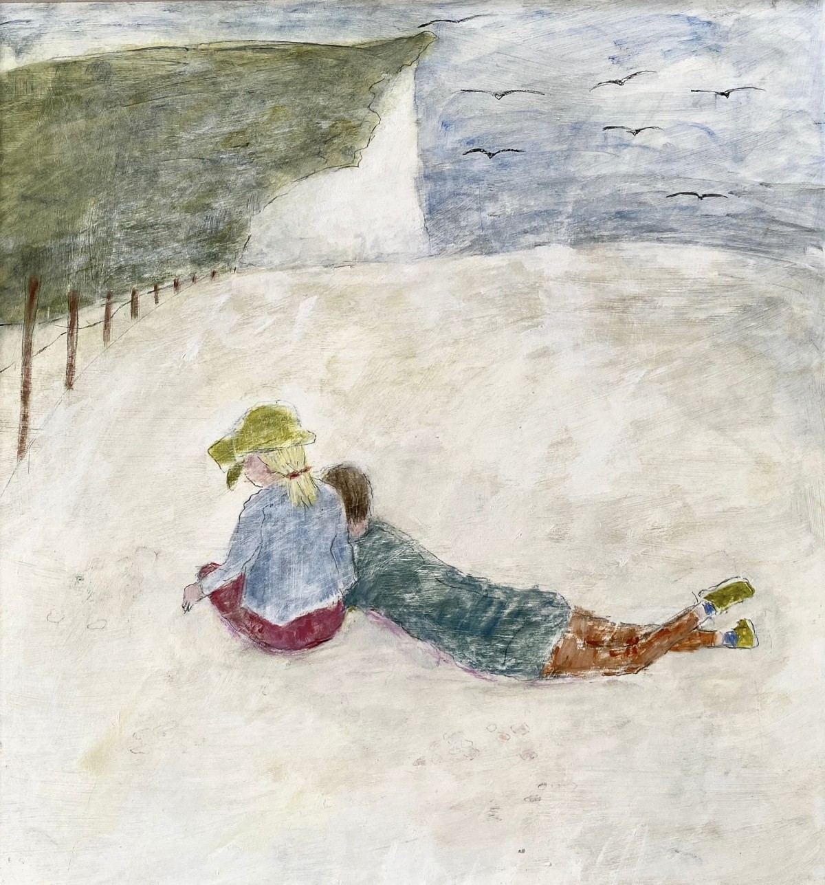 Joyce Gunn Cairns
White cliffs

2025
Mixed media
20.4x19.6inch