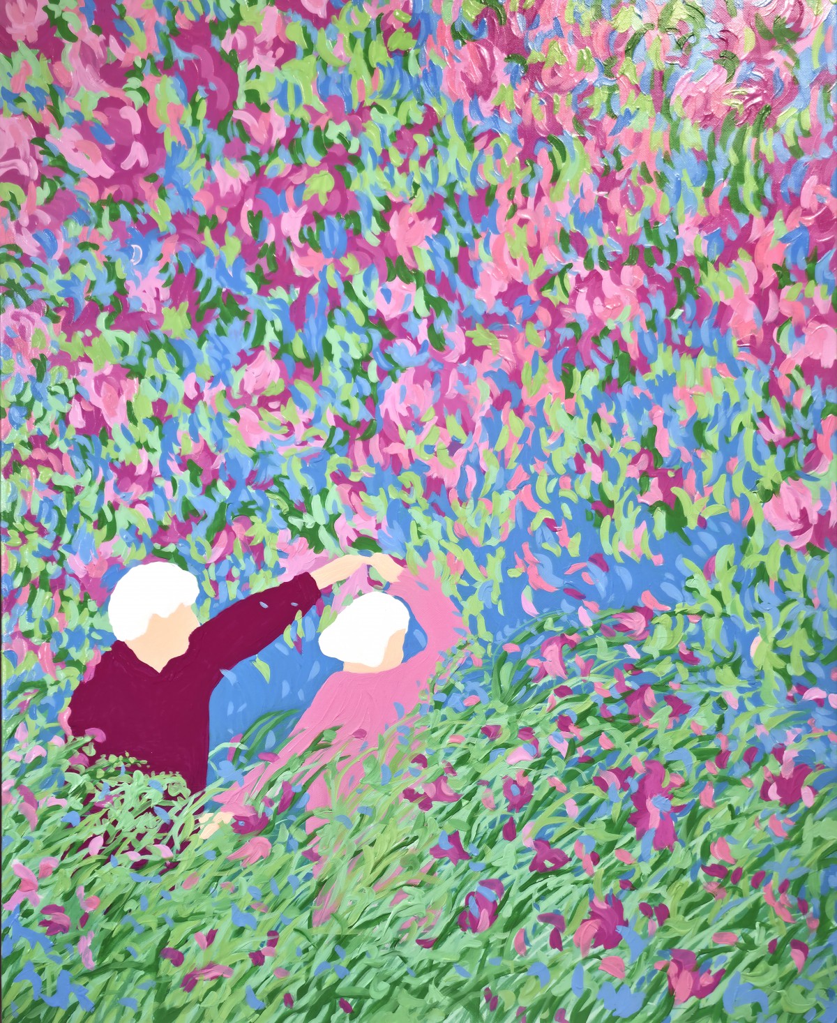 꿈인가요
《Fridaock》

Acrylic on Digital Print
80.0x65.0cm
2024