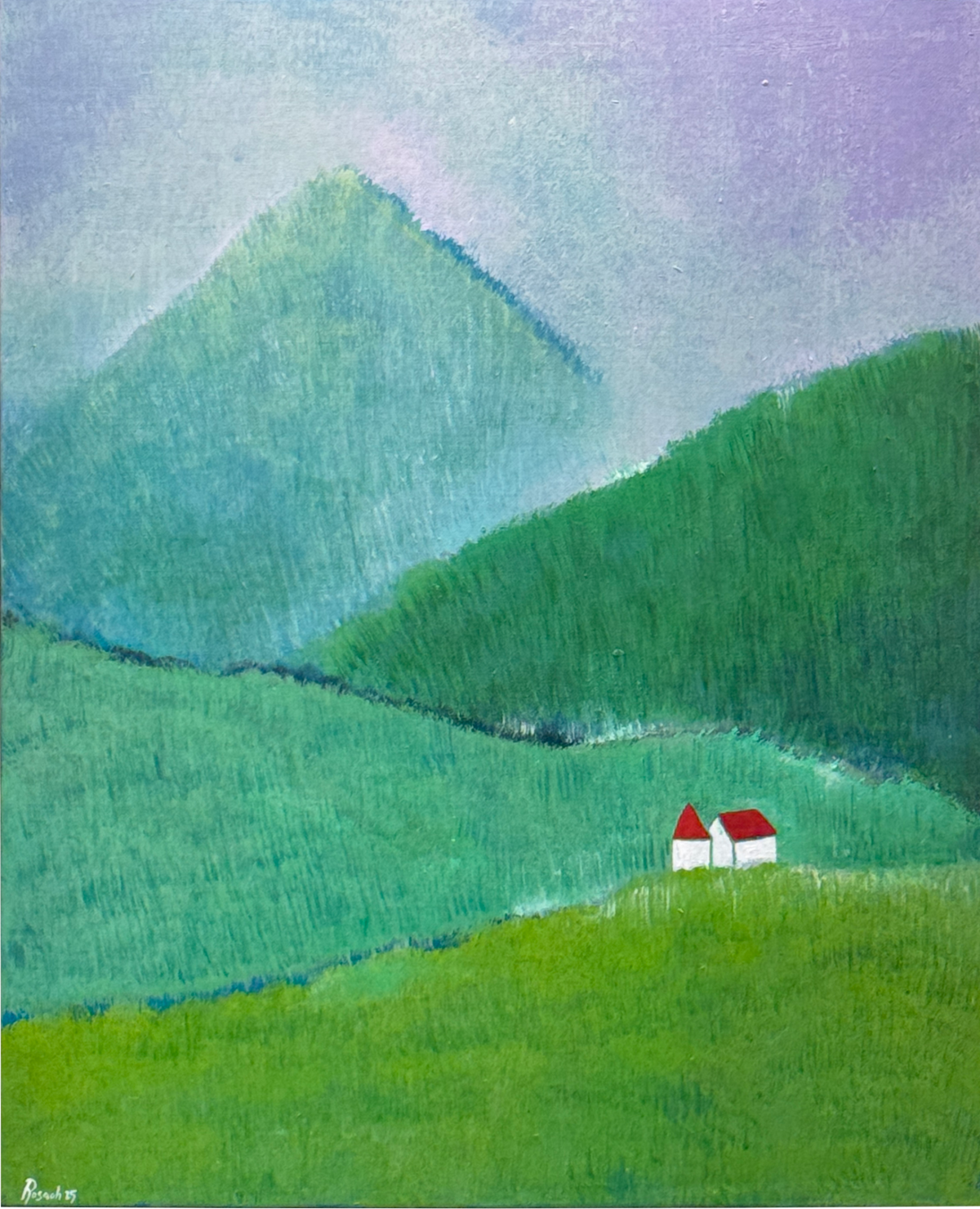여정
《Rosa Oh》

Acrylic on canvas
72.7x53.0cm
2025