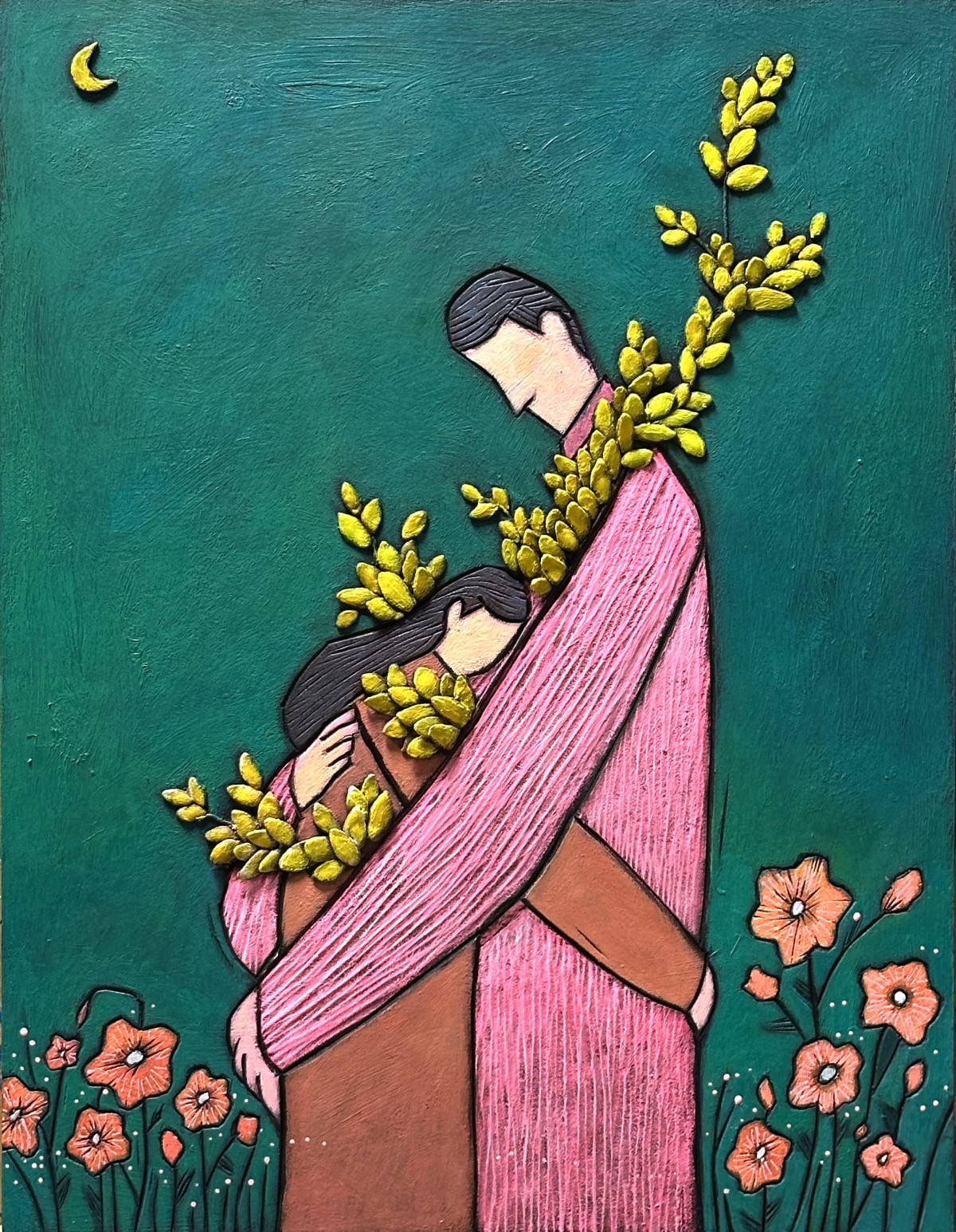A Perfect Day to Love

Young Gon Kim
Mixed media on Wood carving
53x40.9cm
2025