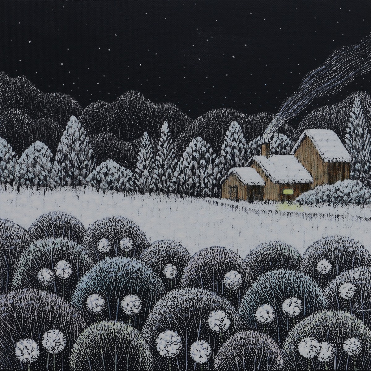 Han Jun Ho
A Warm Winter 2509-2

2025
Mixed media (Scratched) on canvas
27.3x27.3cm
