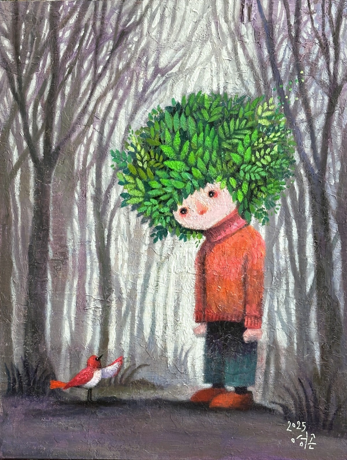 I need you
《김영곤》

Acrylic, Mixed media on cavnas
53.0x40.9cm
2025