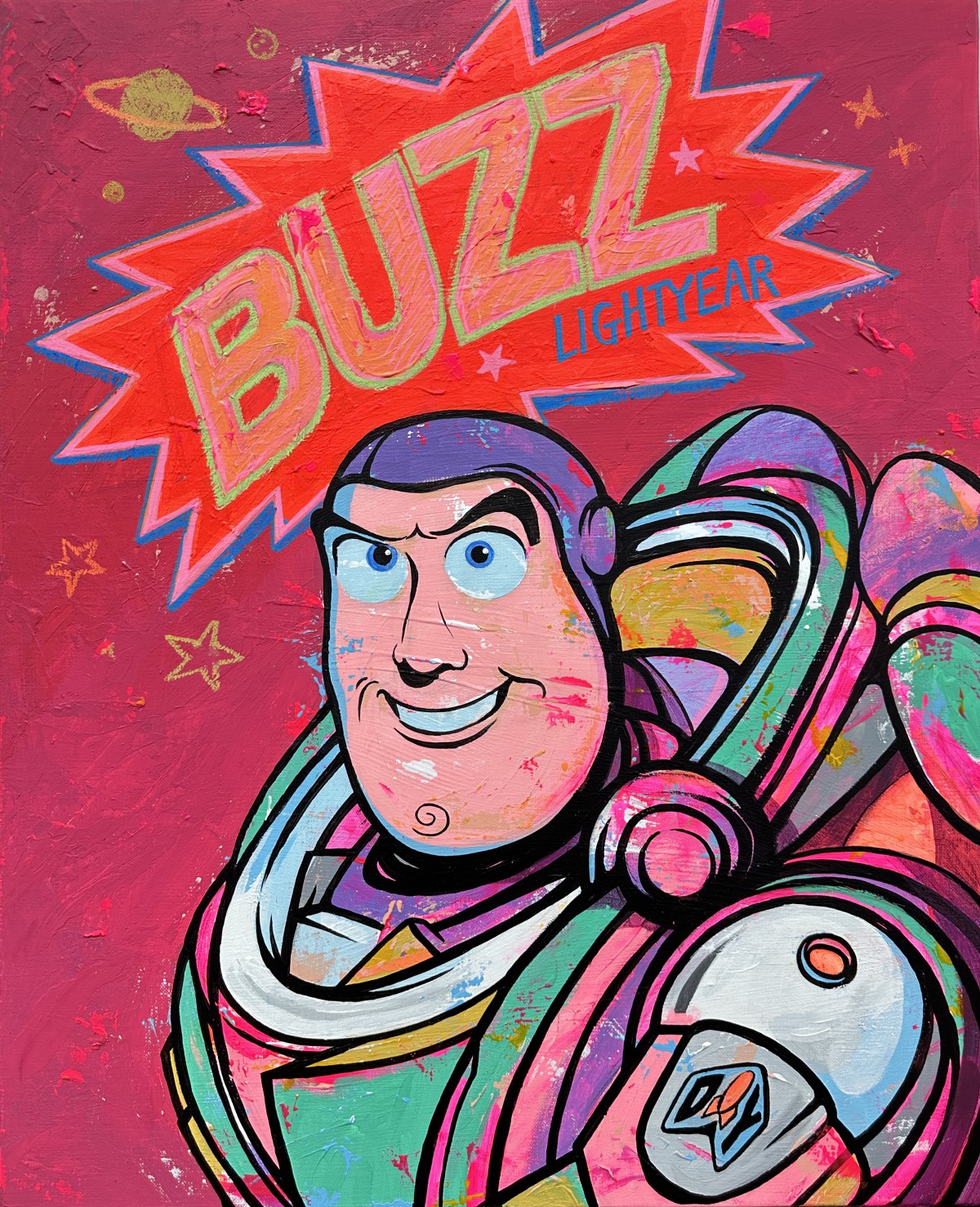 BUZZ LIGHTYEAR
《David Youm》

Acrylic on canvas
65.1x53.0cm
2024