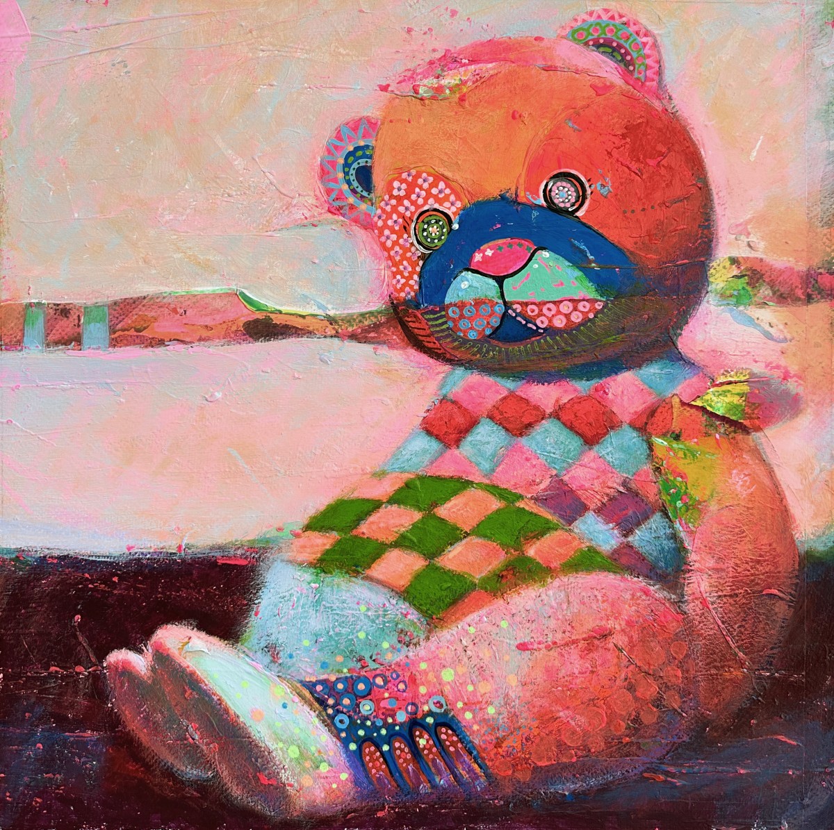 다른 봄
《David Youm》

Acrylic on canvas
37.9x37.9cm
2024
