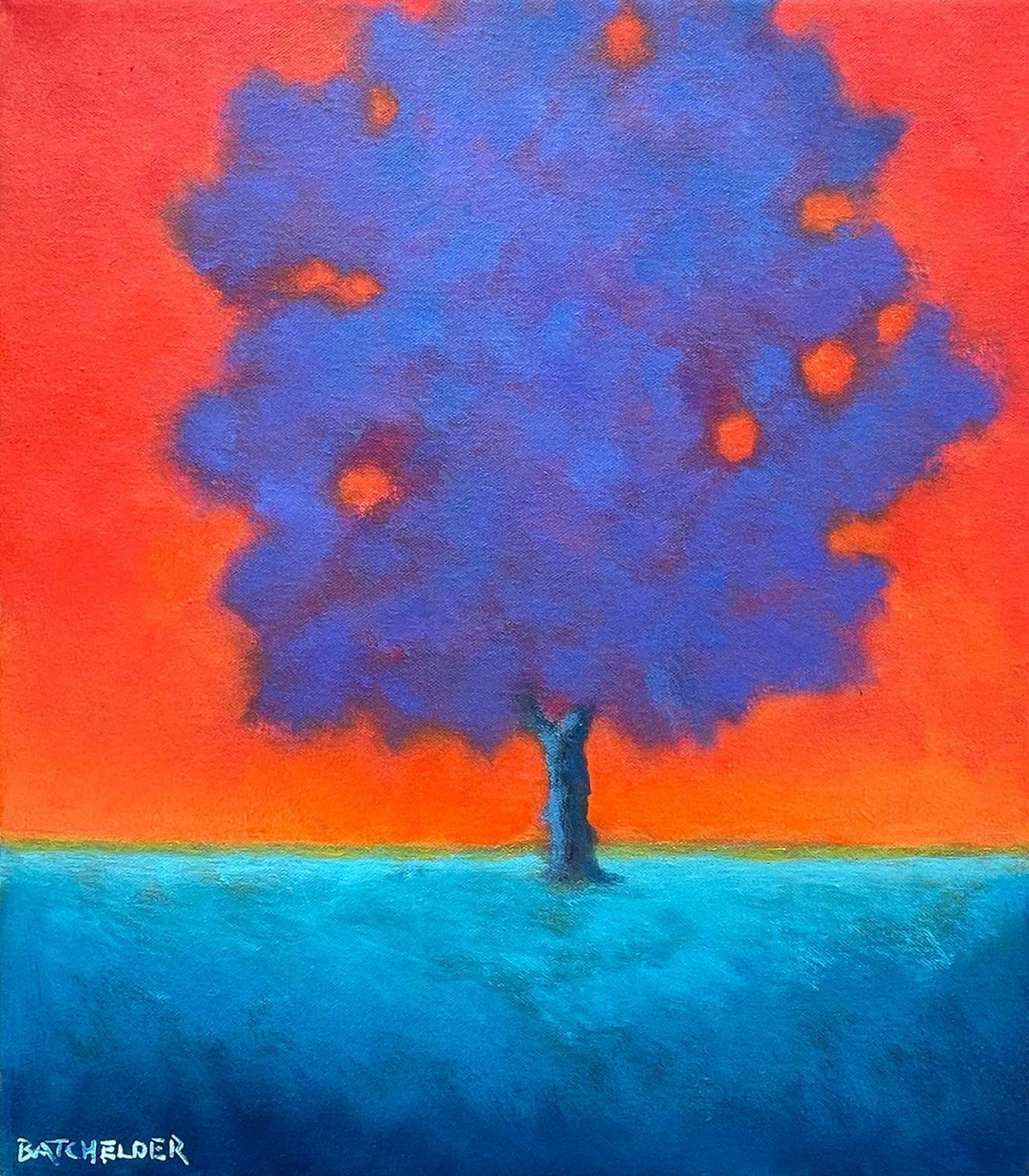 Peter Batchelder
Color Study Maple #1, 2025
Oil on stretched canvas, 24x24inch