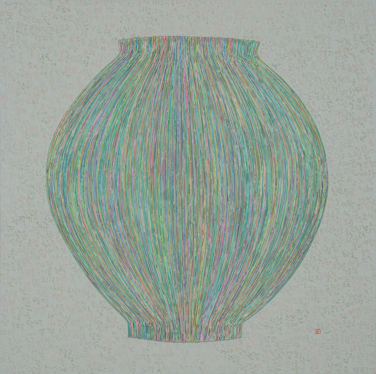 Moonjar(결)
《김영선》

Mixed media
73.0x73.0cm
2025