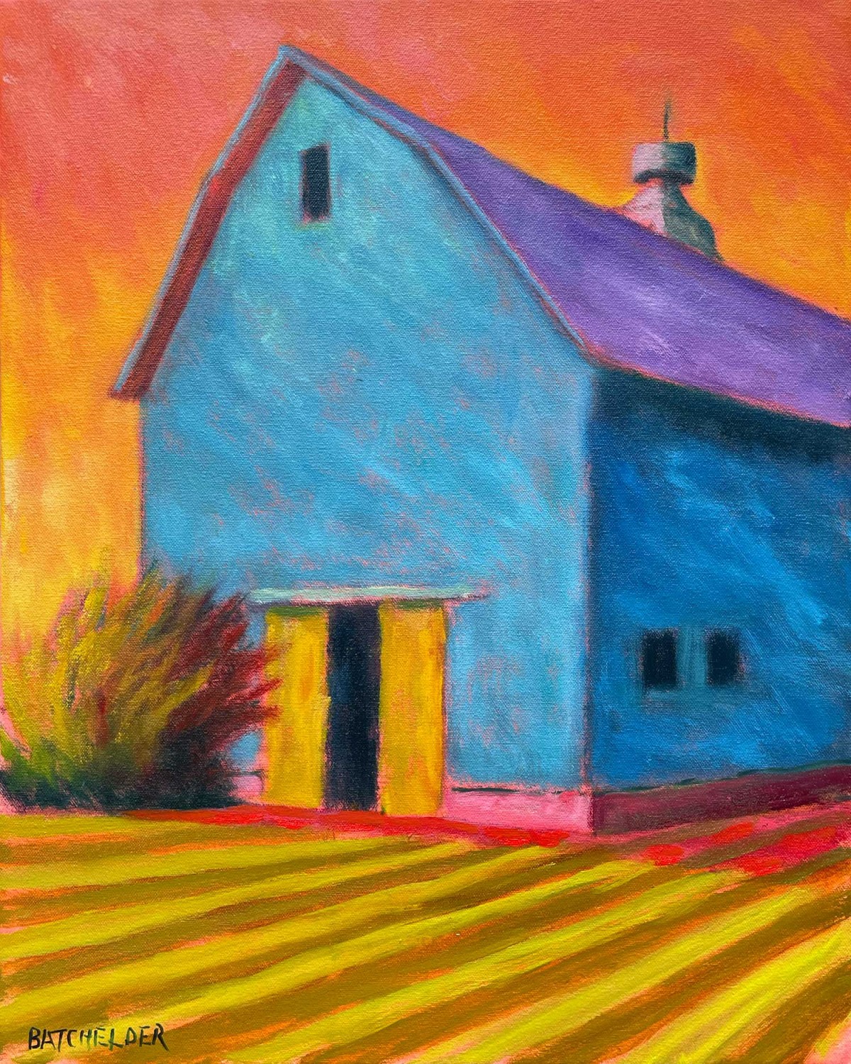 Meadowstripe

Peter Batchelder
Oil on stretched canvas
20x16.8inch
2024