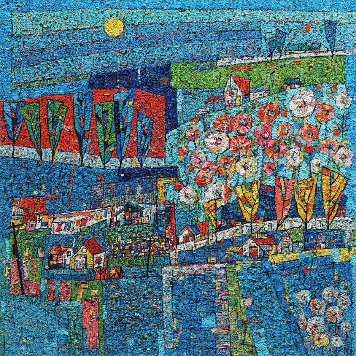행복한 마을
《김경이》

Oil on canvas
97.0x97.0cm
2023