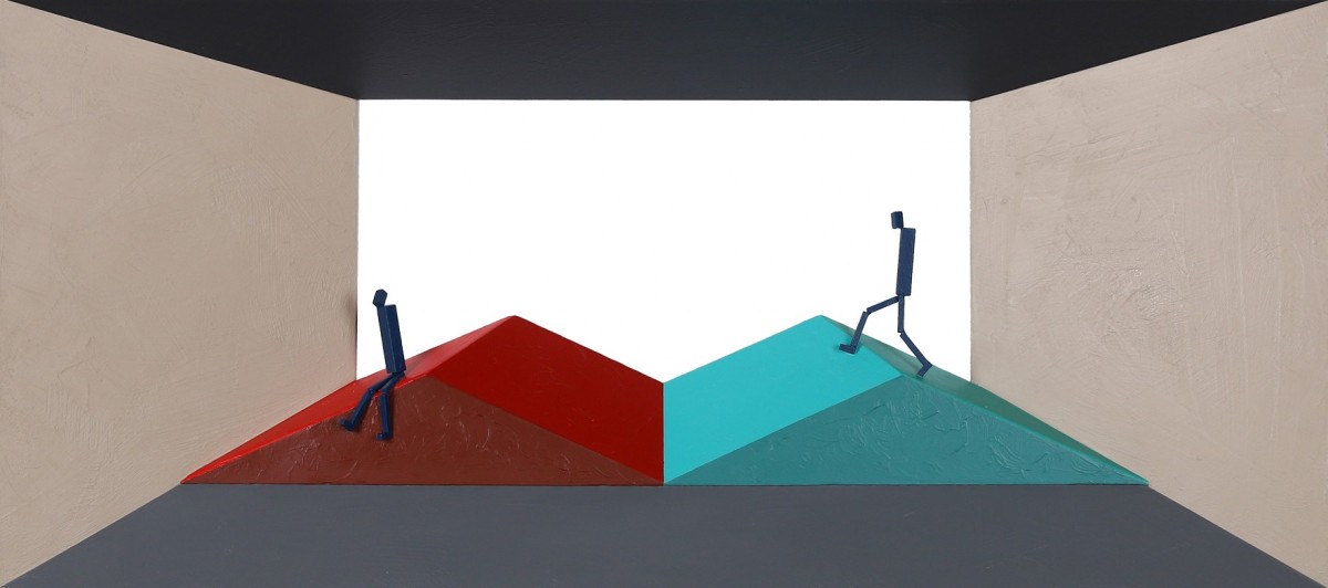Mun Min
Sitting Here 3

2025
Stainless steel, Acrylic
40.5x90x10cm