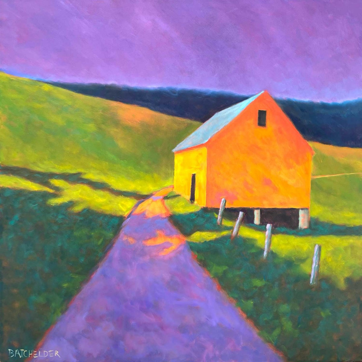 Peter Batchelder
Westwardly Sun

2025
Oil on stretched canvas
36x36inch