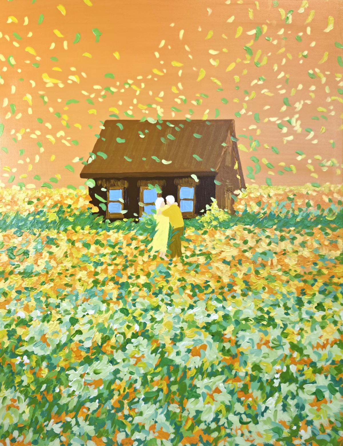 약속
《Fridaock》

Acrylic on Digital Print
73.0x55.0cm
2024