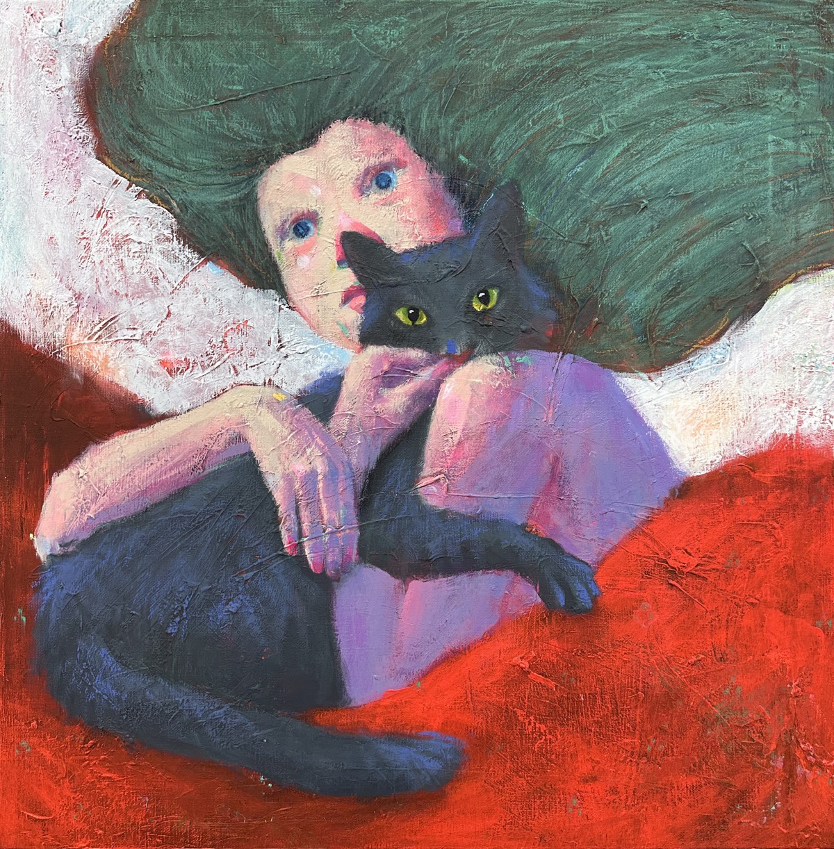 닮아 가는 중
《David Youm》

Acrylic on canvas
53.0x53.0cm
2025