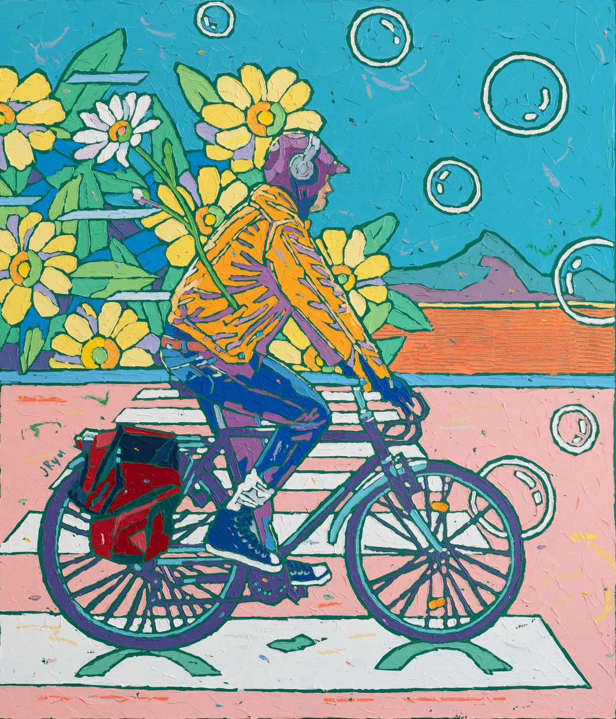 Going to Deliver a Daisy

J Ryu
Oil&#038;amp;Acrylic on canvas
53x45.5cm
2025