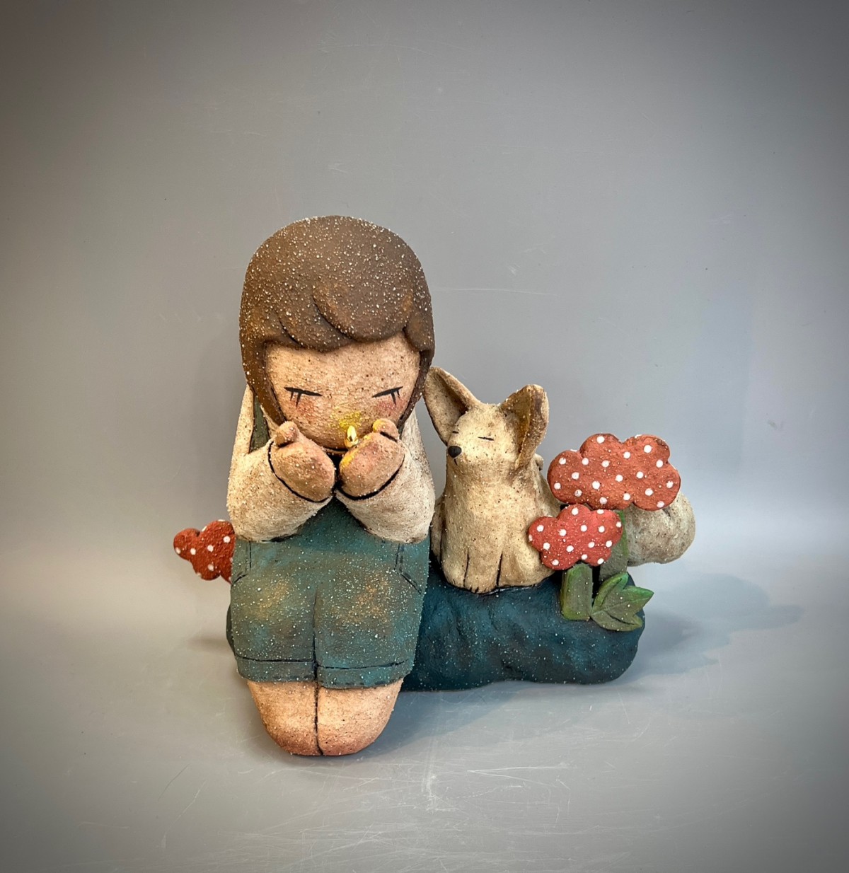 Tears of Joy

Jee Suk Kim
Molding clay, 1250°C, Oxidation
27x14x21cm
2024