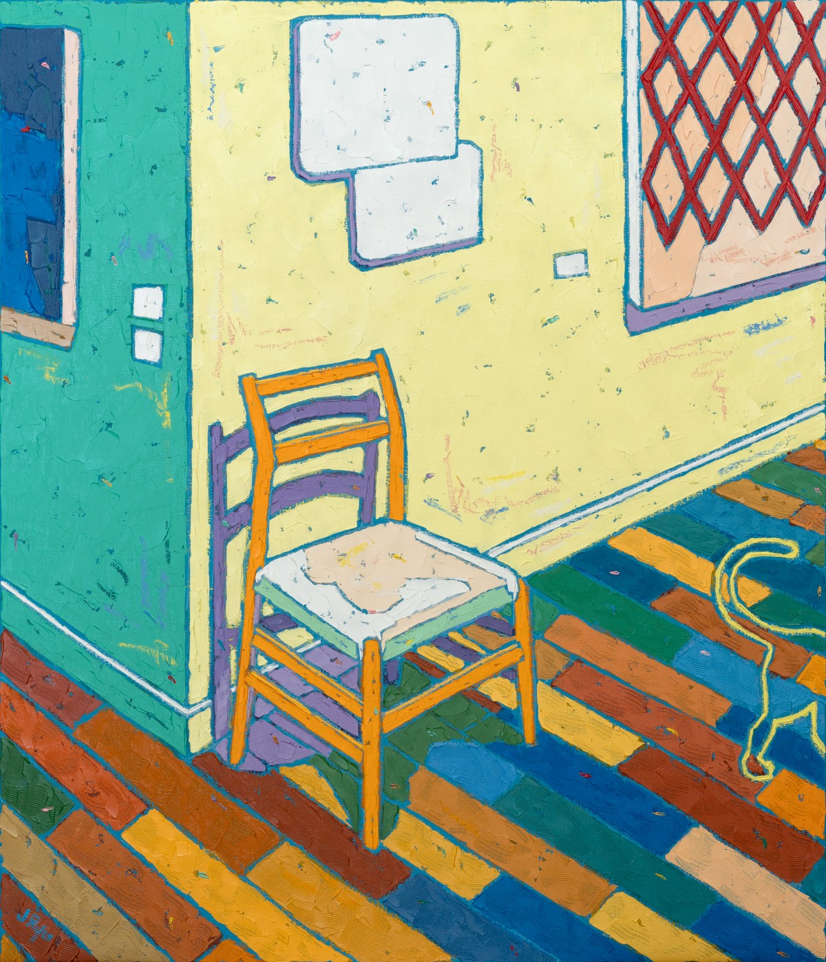 J Ryu
Chair In Art Museum

2024
Oil &#038;amp; Acrylic on canvas
53x45.5cm