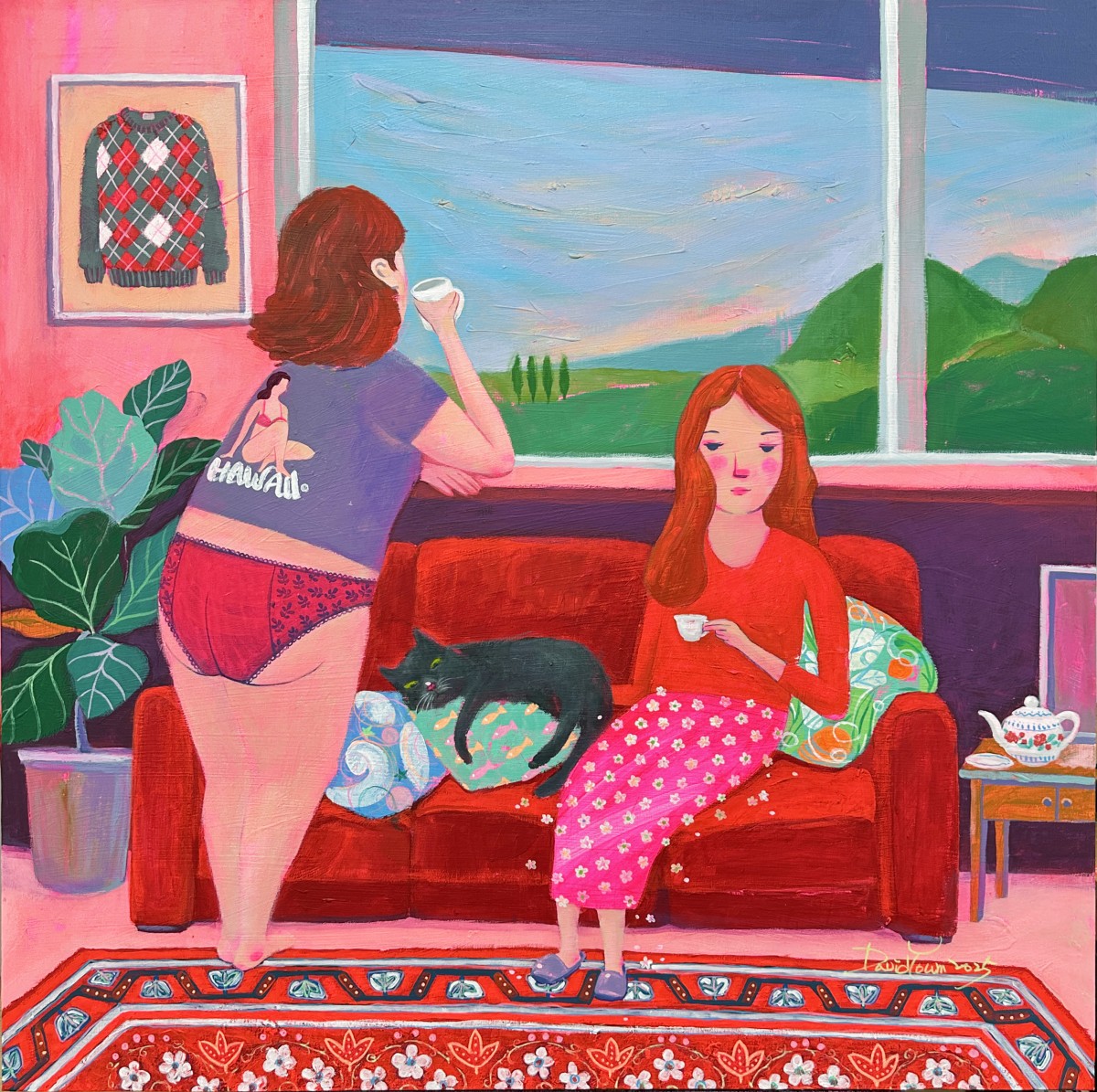\&#034;나의 20살은 너의 20살보다 더 눈부셨다

Acrylic on canvas
91.0x91.0cm
2025\&#034;