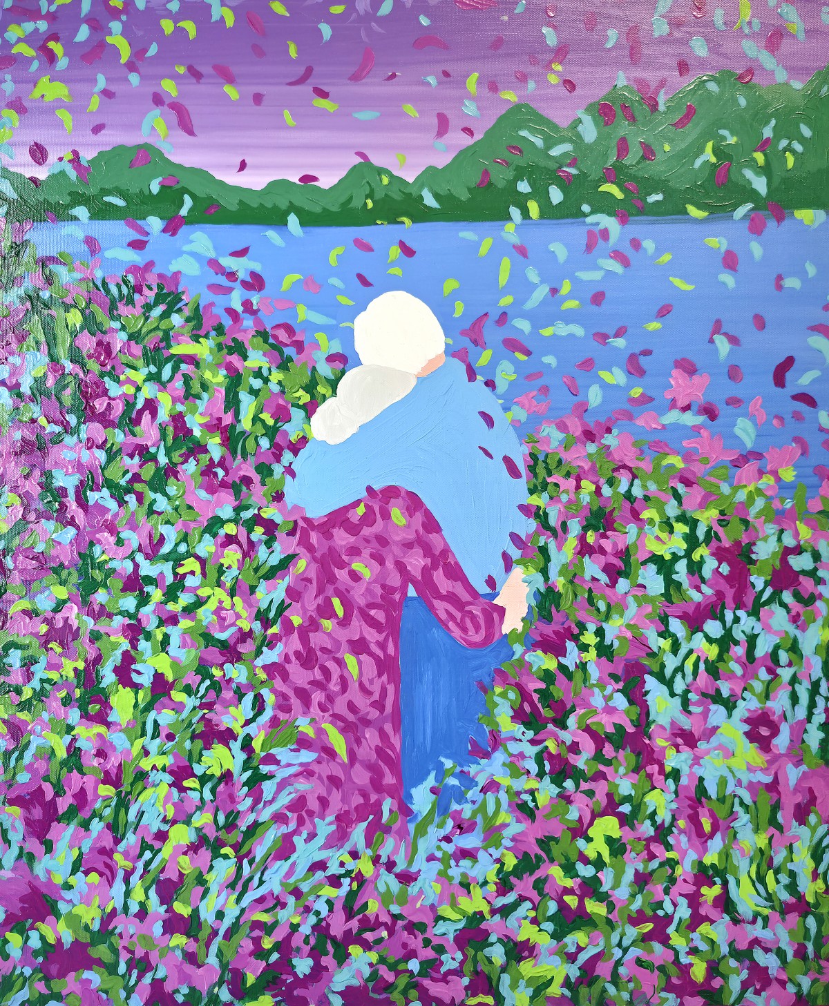 &#034;꽃들이 선물해준 낭만

Acrylic on Digital Print
72.7x60.6cm
2025&#034;