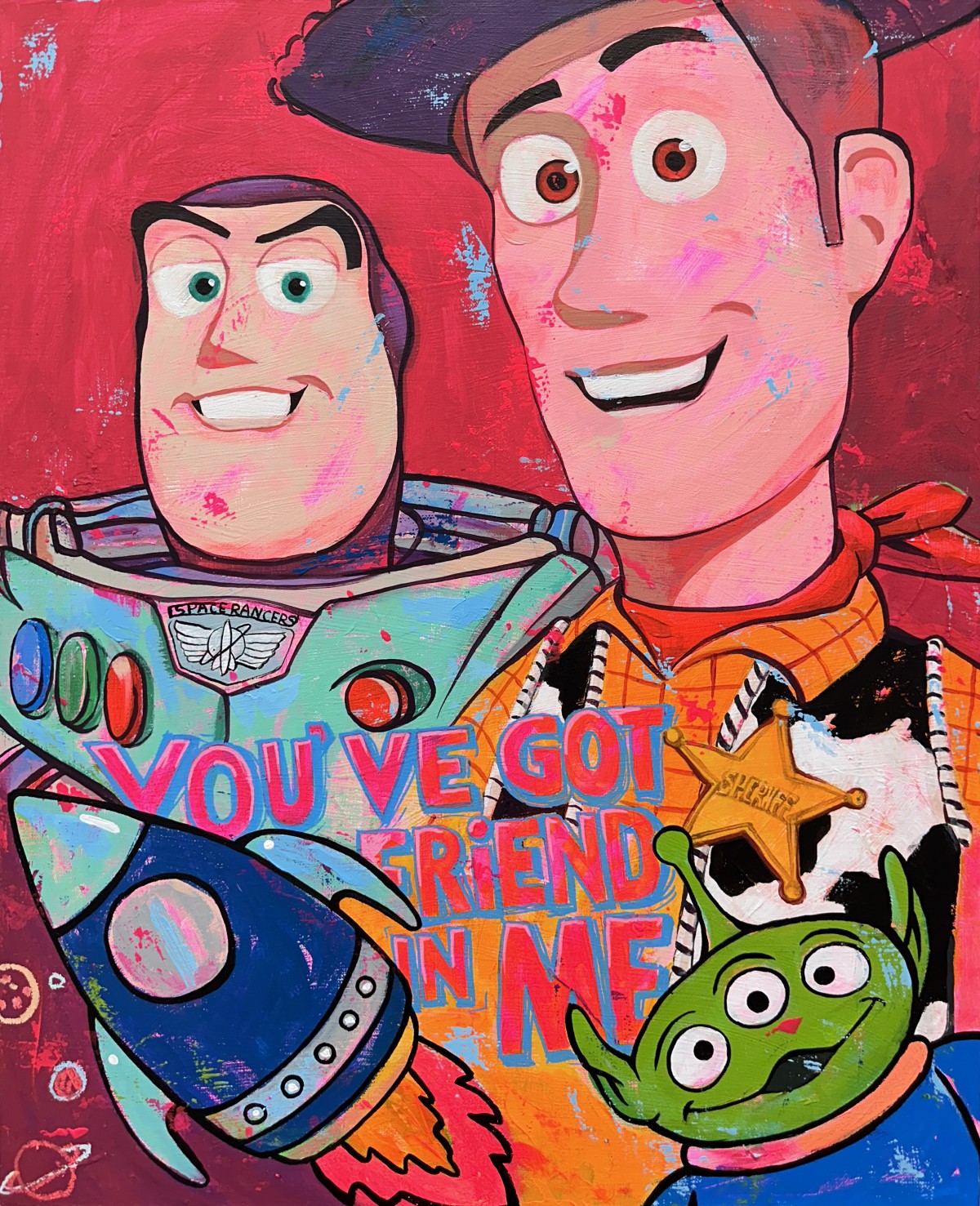 \&#034;You\\\\\\\\\\\\\\&#039;ve got a friend in me

Acrylic on canvas
65.1x53.0cm
2024\&#034;