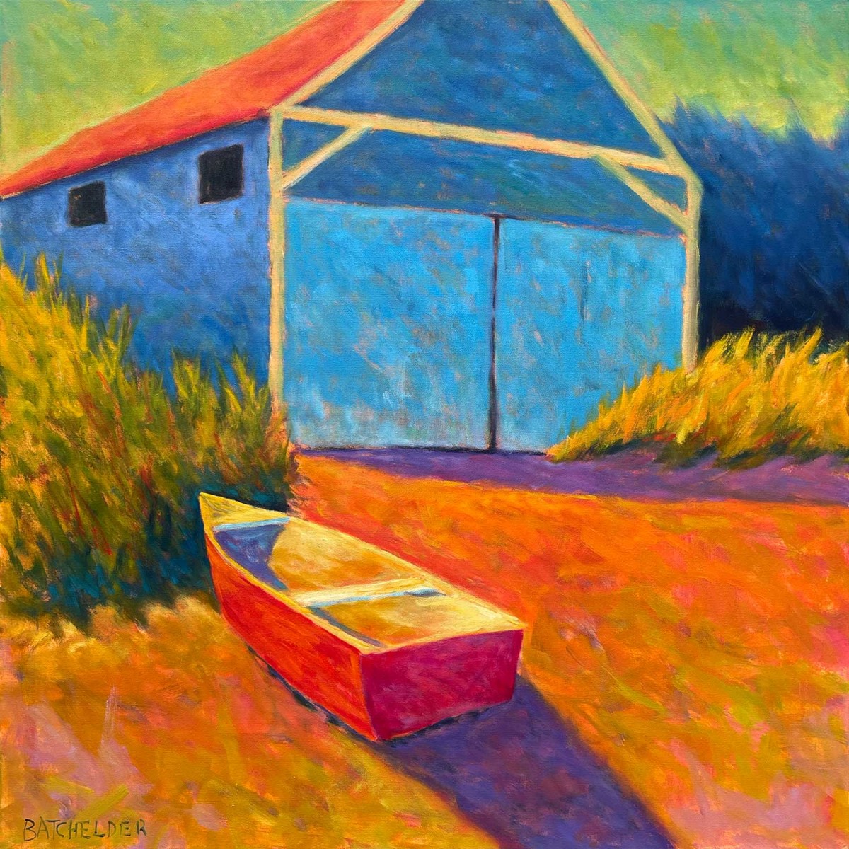 Peter Batchelder
Beached

2024
Oil on stretched canvas
36x36inch