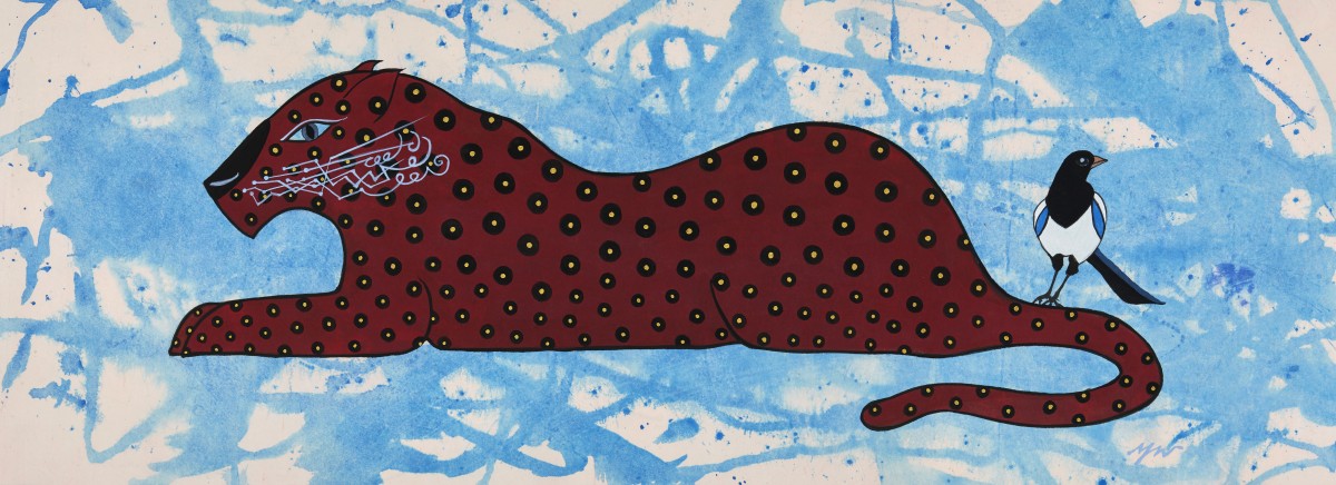 Wisper in Blue

2025
Color on hanji (mulberry paper)
23x60cm