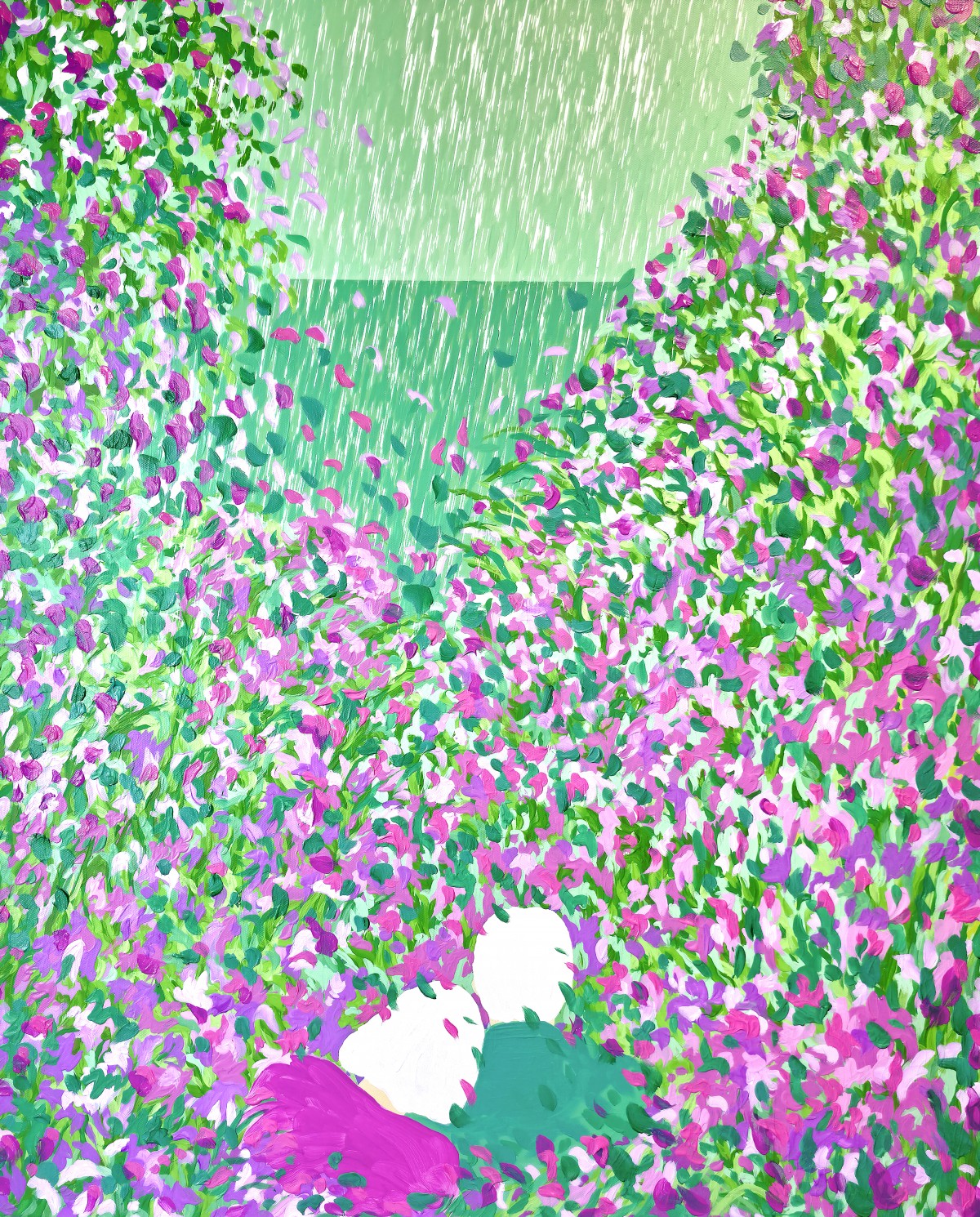 &#034;지나온 꽃 비- 다가올 꽃 비

Acrylic on Digital Print
80.0x65.0cm
2024&#034;