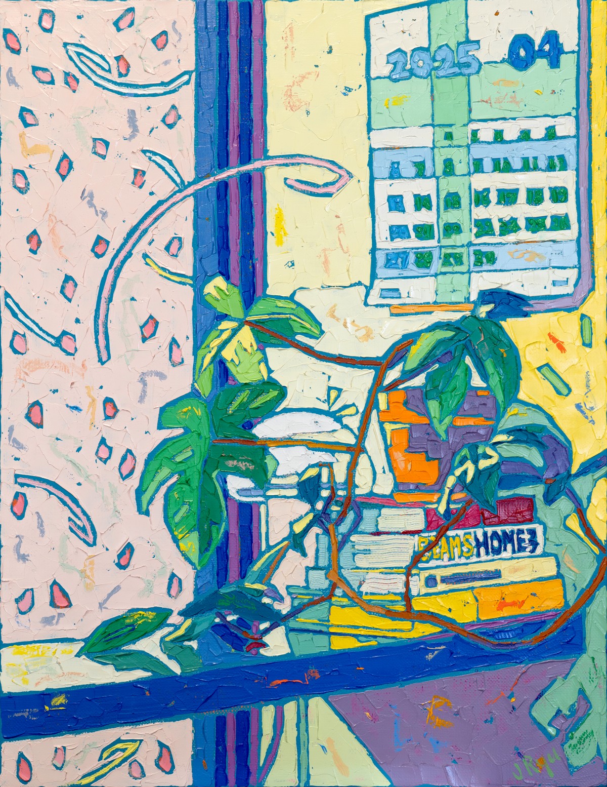 J Ryu
April 2025

2025
Oil &#038;amp; Acrylic on canvas
40.9x31.8cm
