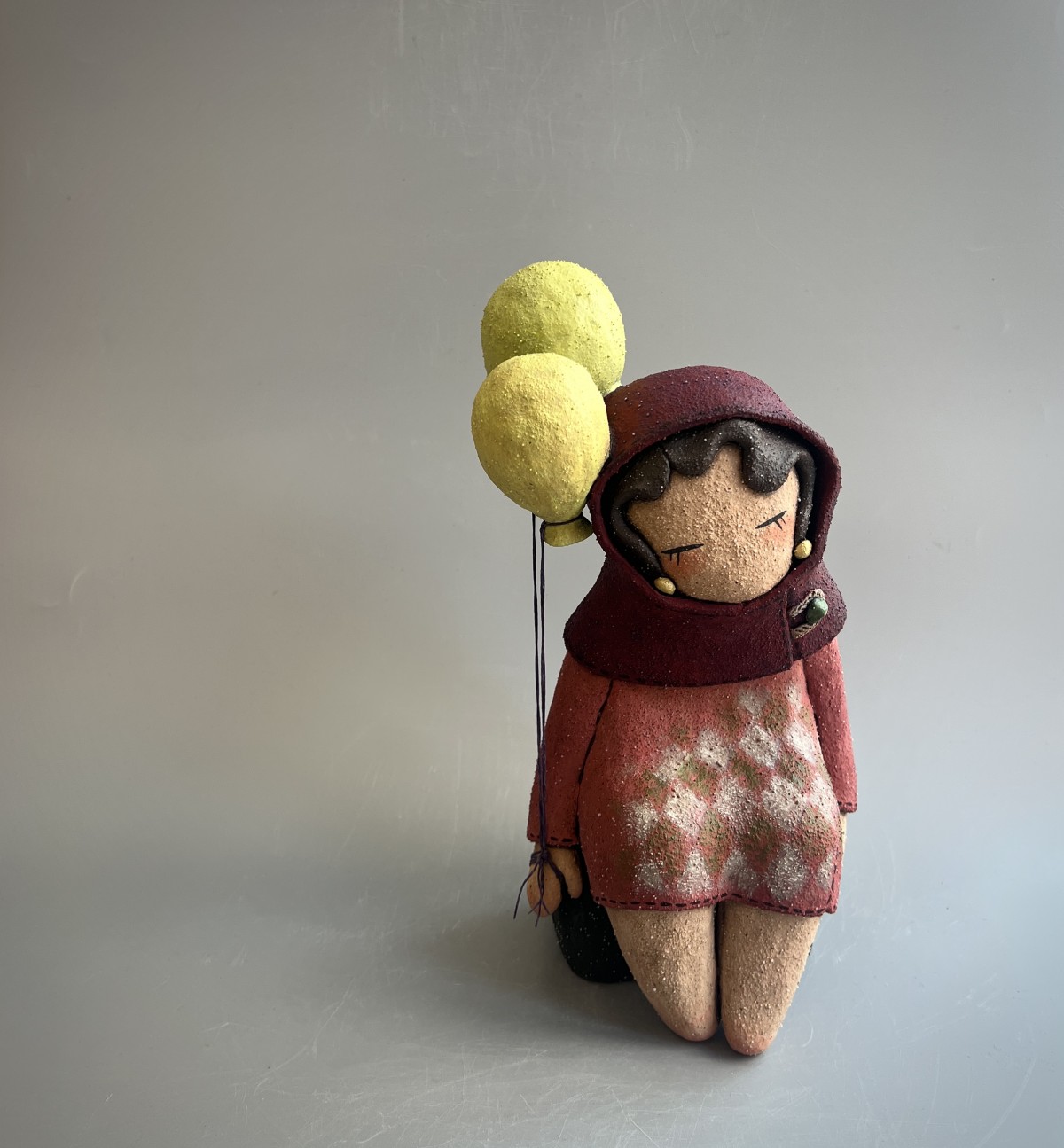 The Girl with the Yellow Balloon

Molding clay, 1250°C, Oxidation
13.0x14.0x26.0cm
2025