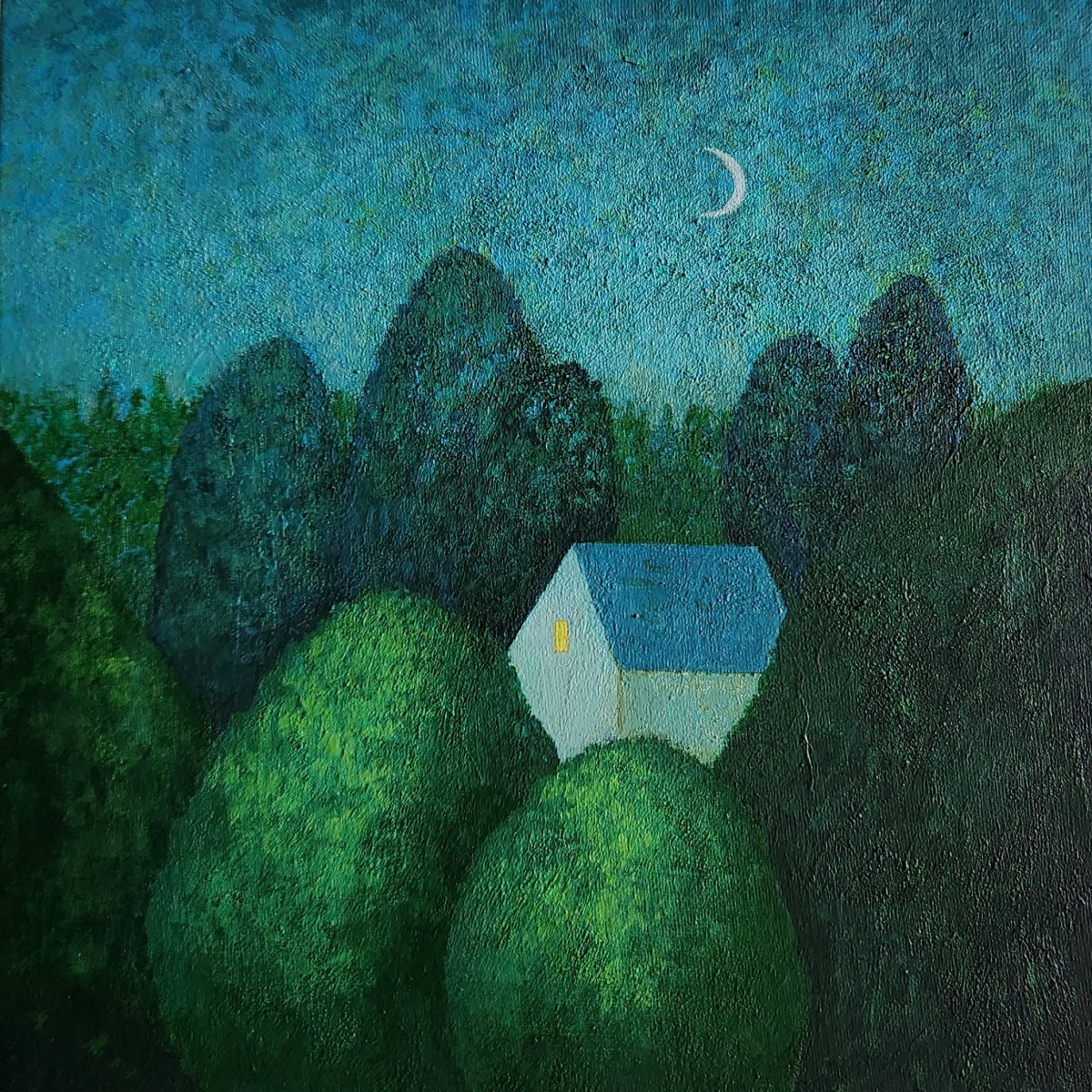 Forest and Home

Hong Mi Son
Acrylic on canvas
31.8x31.8cm
2025