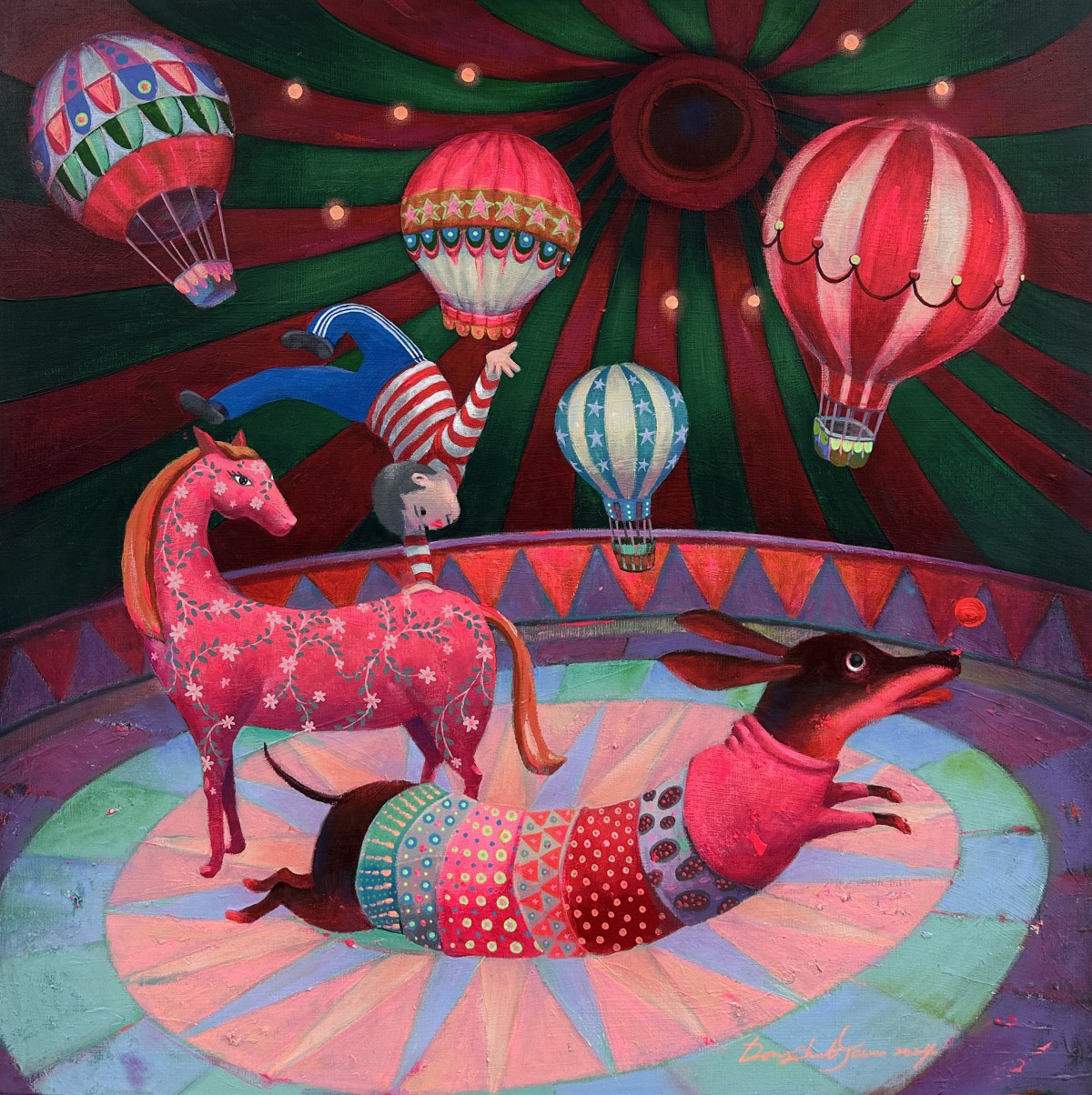 \&#034;아주 신나는 경험

Acrylic on canvas
72.7x72.7cm
2024\&#034;