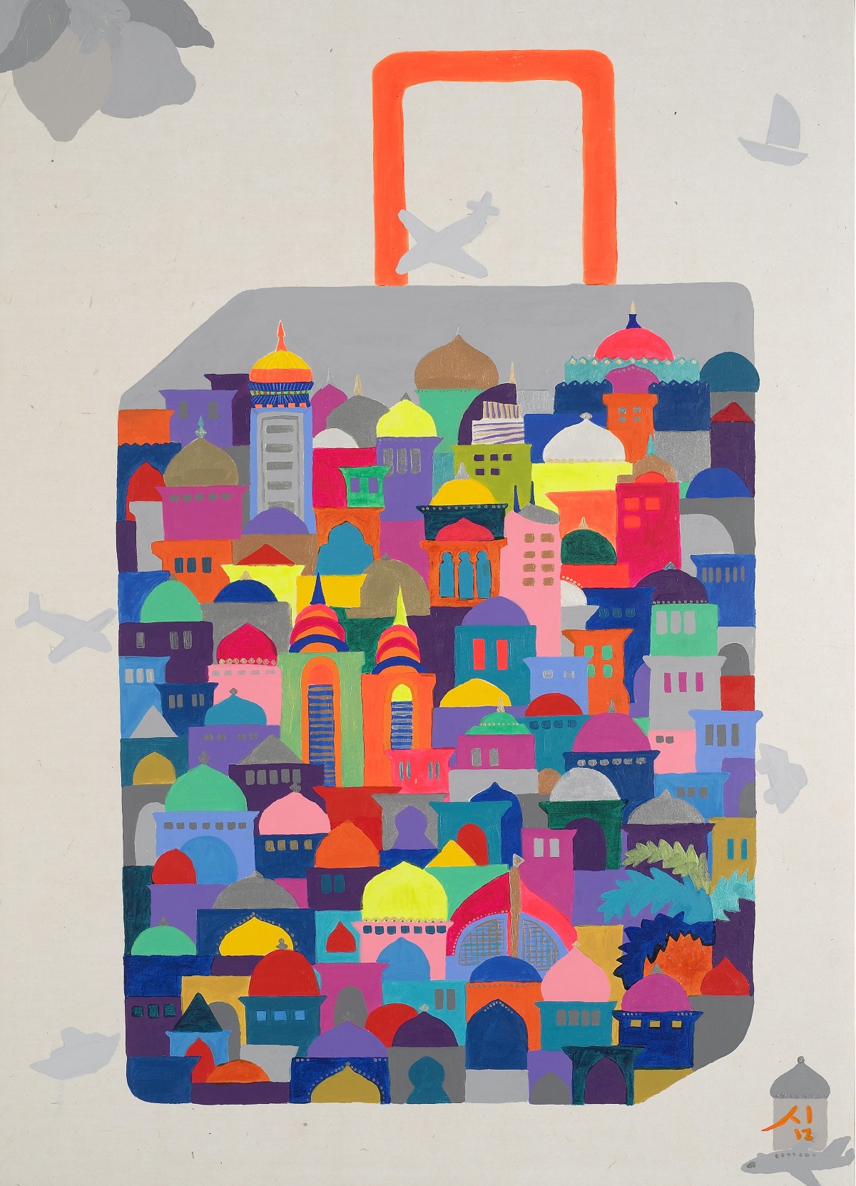 Imaginative Play - Dubai Landscape

Chae Hyun Shim
Korean paper, acrylic, mixed media
90x65cm
2023