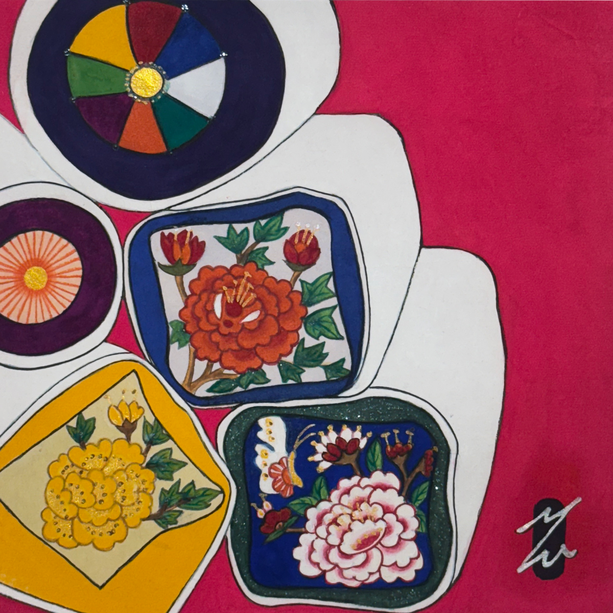 Park Mi Won
Nostalgia

2025
Powdered Pigment on Hanji (Korean traditional paper)
18.8x18.8cm