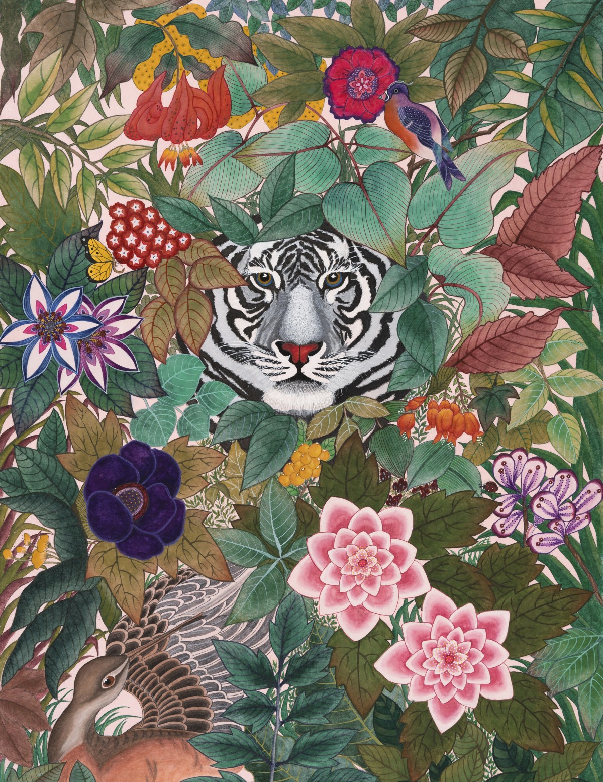 Lucid Dream: Tiger

2022
Color on hanji (mulberry paper)
95.5x70.5cm