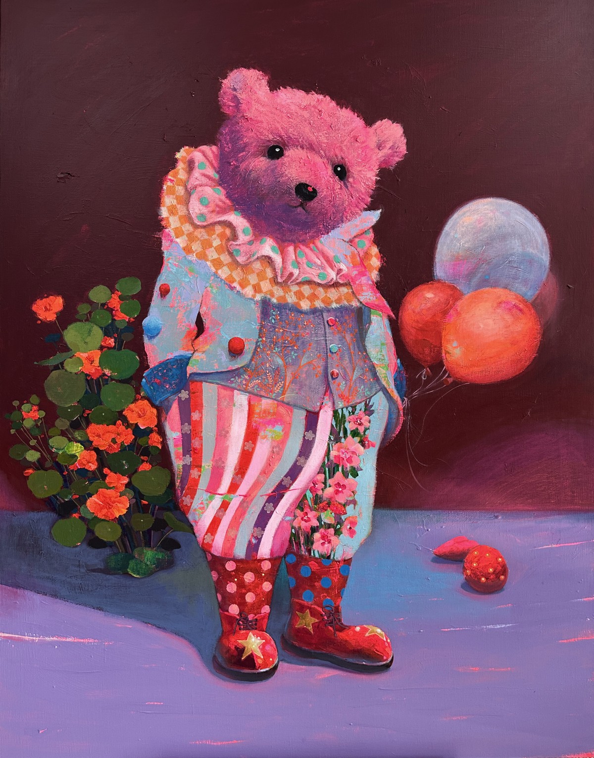 \&#034;꽃가라 인생

Acrylic on canvas
145.5x112.1cm
2025\&#034;