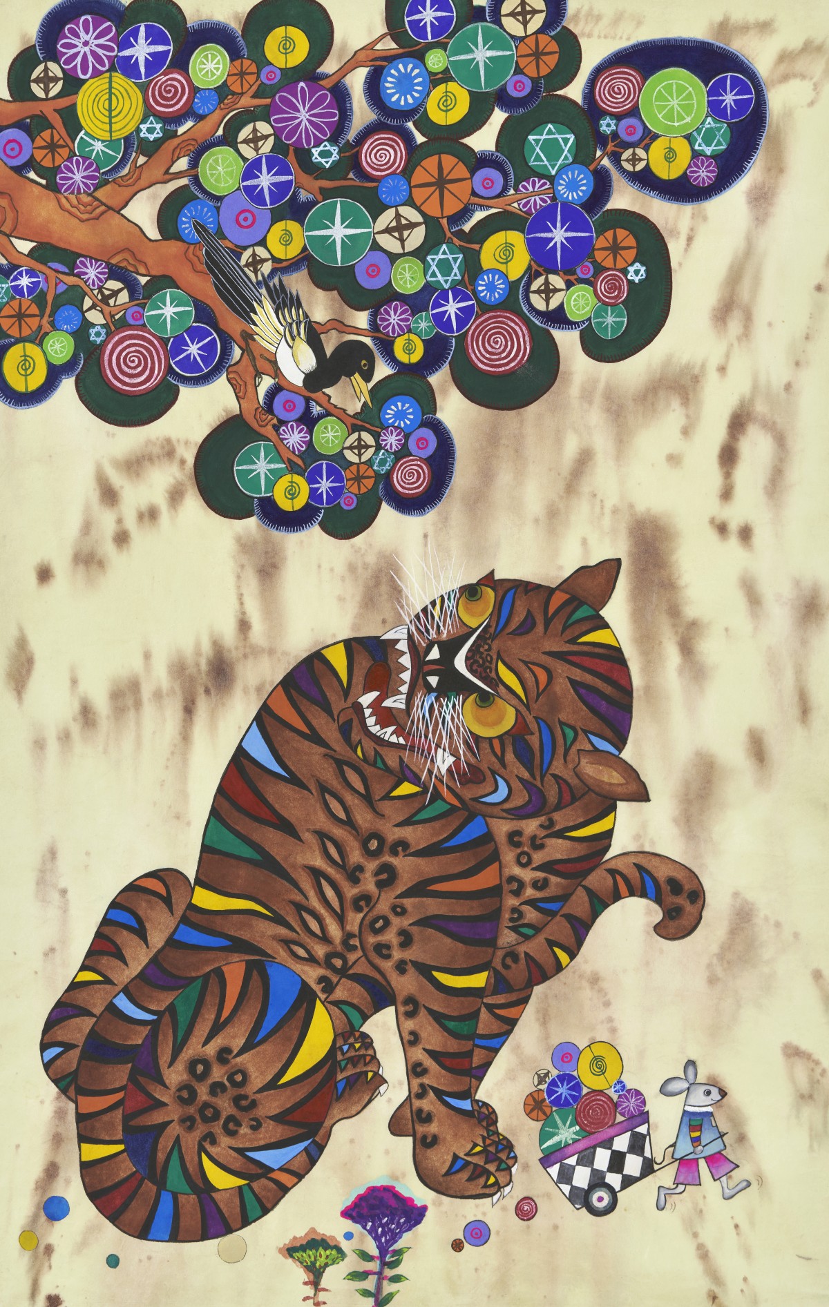 Lucky Catch

2024
Color on hanji (mulberry paper)
71x45cm